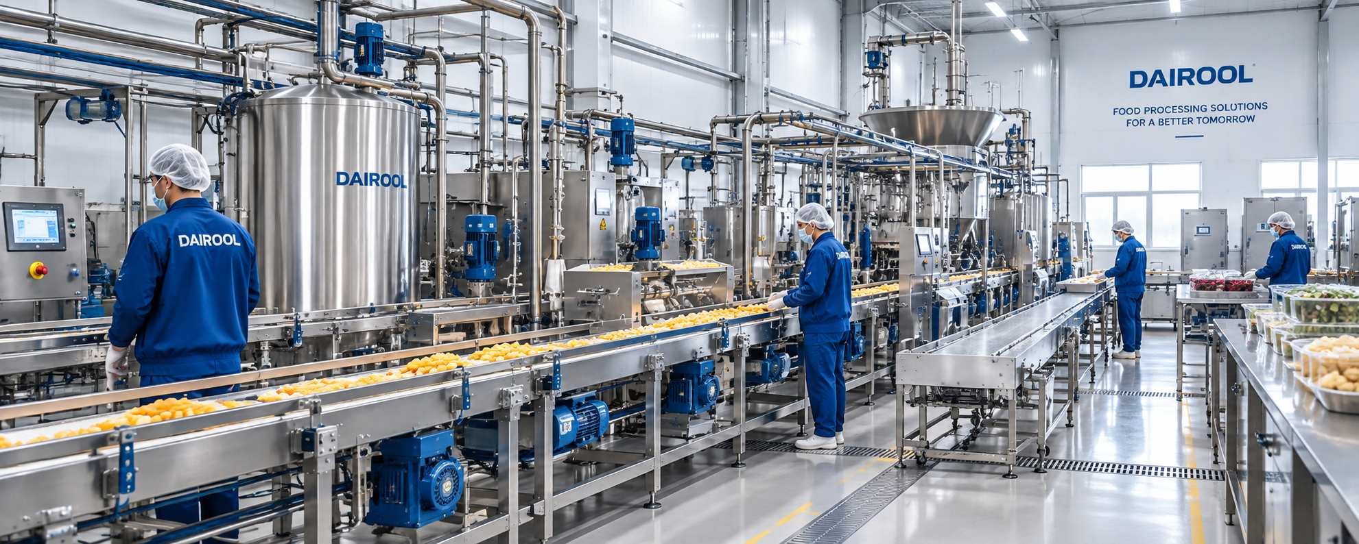 Food processing production line