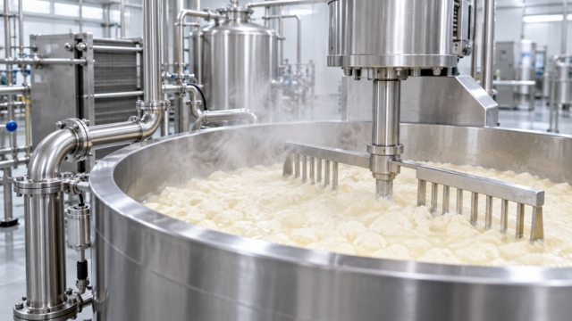 Curd acidification stage in Pasta Filata cheese production