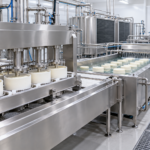Forming and cooling unit of the Pasta Filata cheese production line
